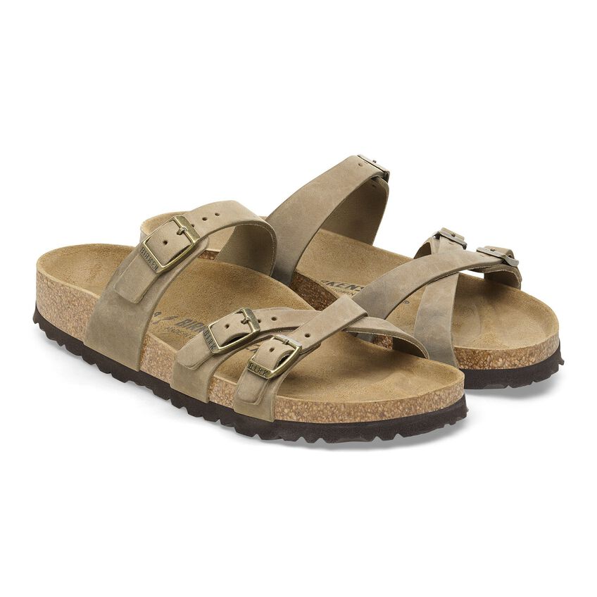 Women's Franca Oiled Leather Sandals