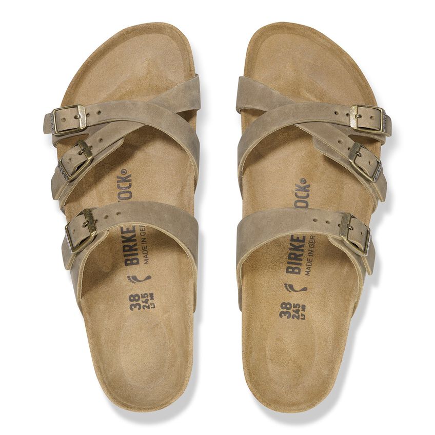 Women's Franca Oiled Leather Sandals