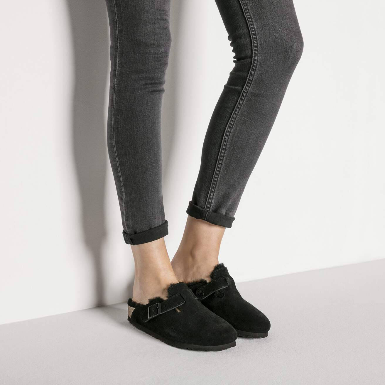 Women's Boston Shearling Suede