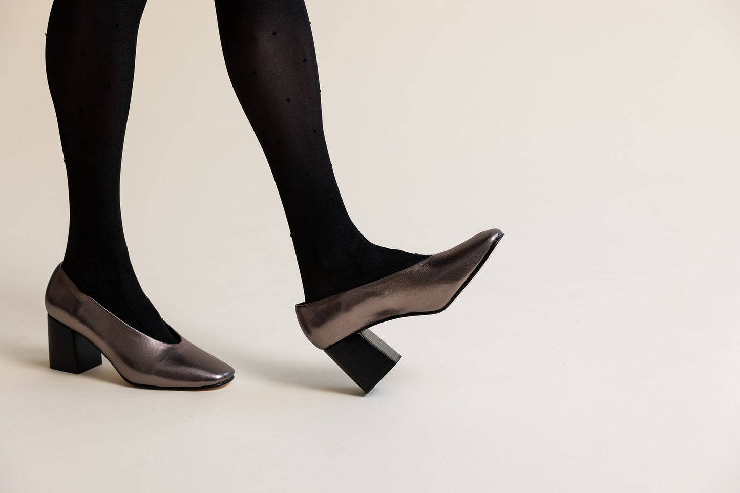 Salvador Metallic Heel