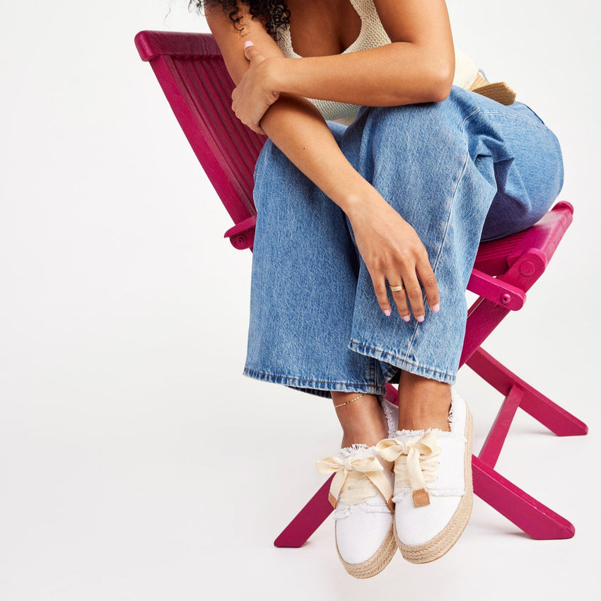 Carolina Lace-Up Espadrille Sneakers