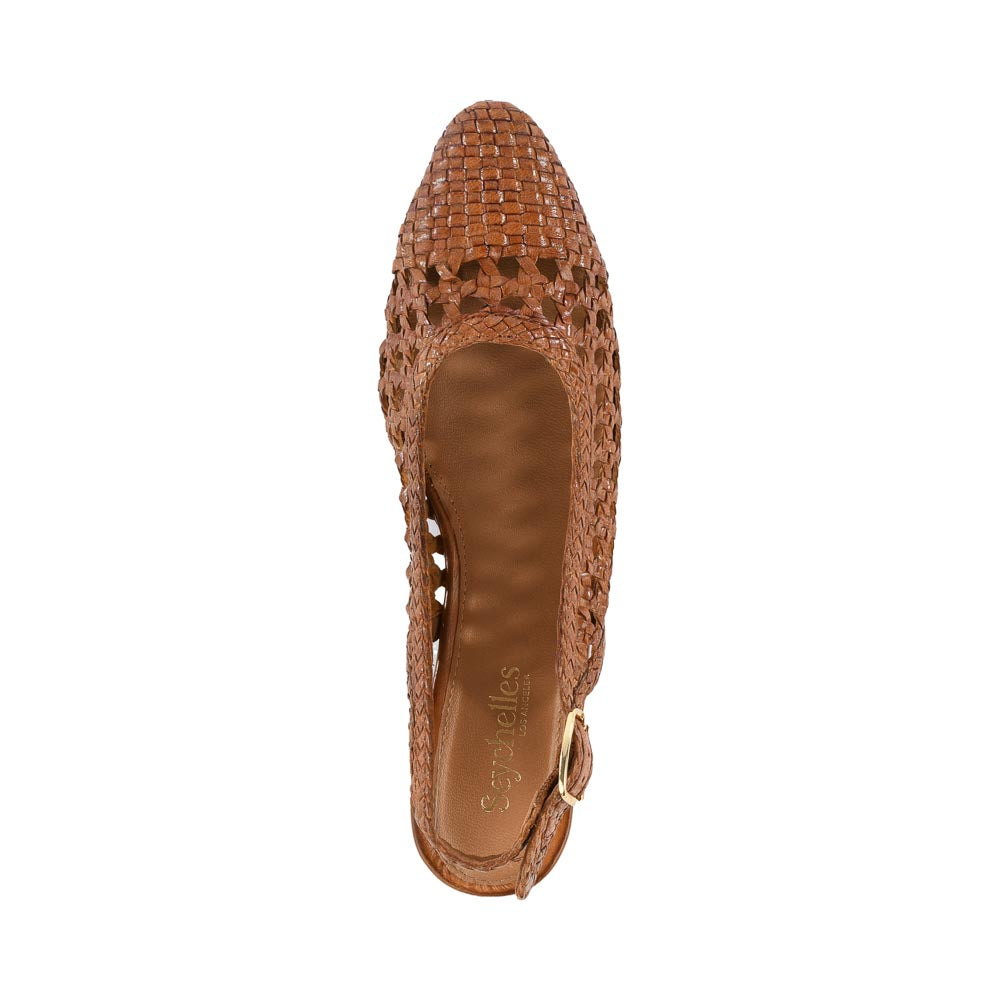 Avalon Crochet Leather Flats