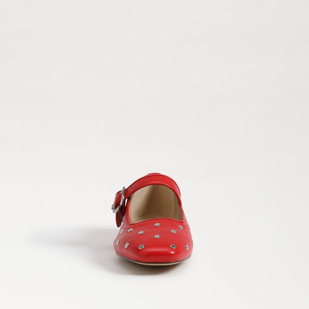 Michaela Stud Mary Jane Flat