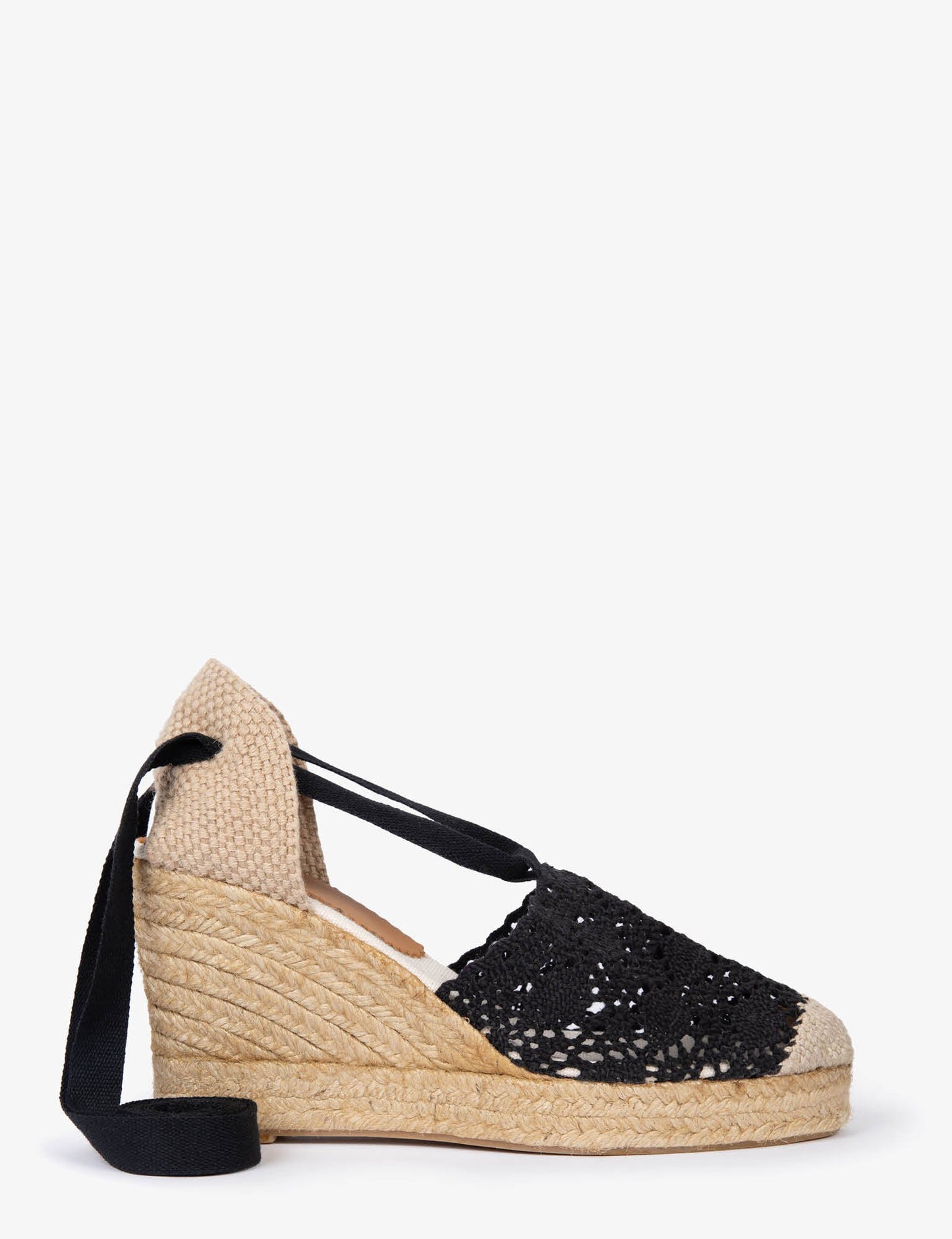 High Valencia Lace Espadrille