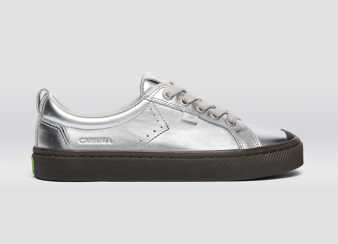 Women's Silver Metallic Oca Sneakers
