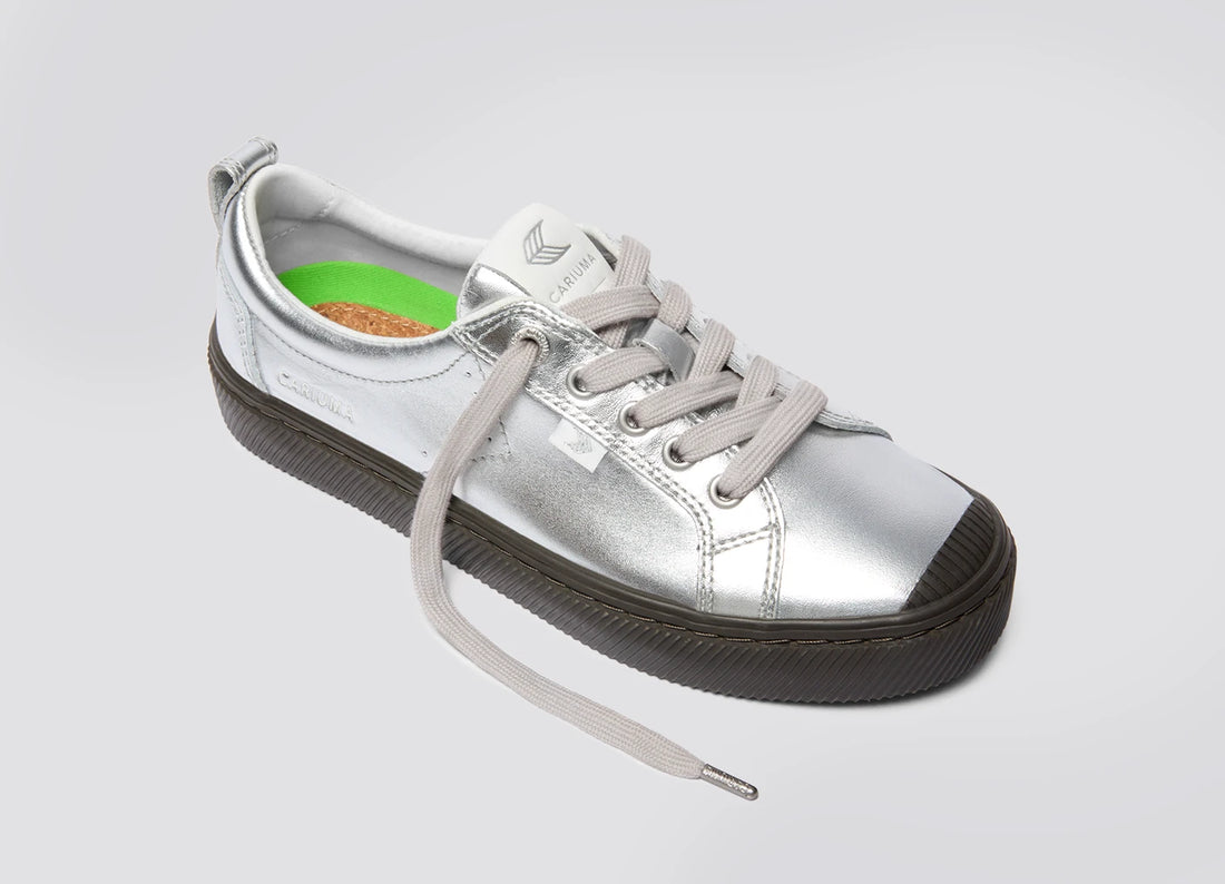 Women's Silver Metallic Oca Sneakers