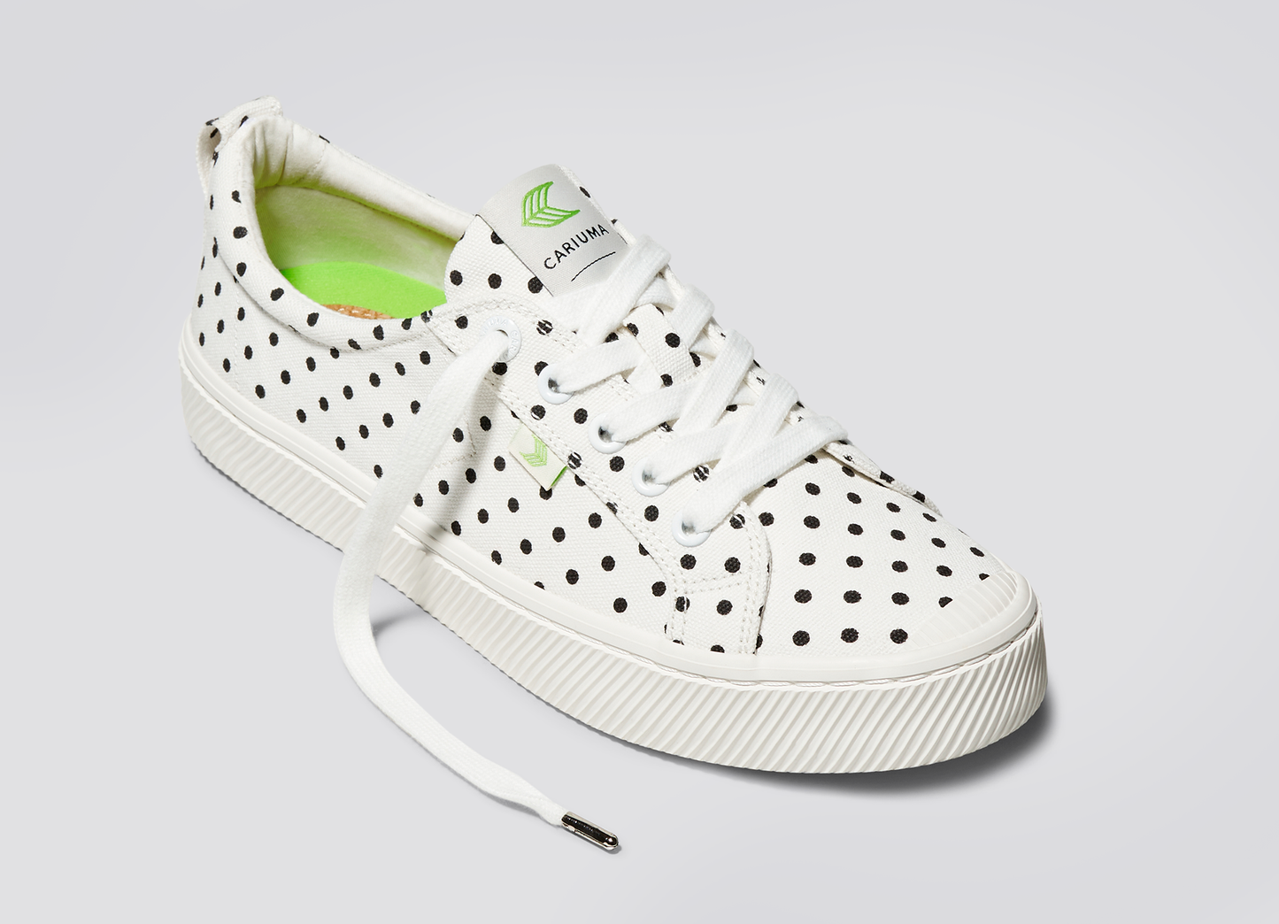 Women's Oca Low Canvas Polka Dots Sneakers