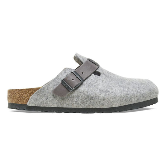 Men's Boston Natural Leather-Felt