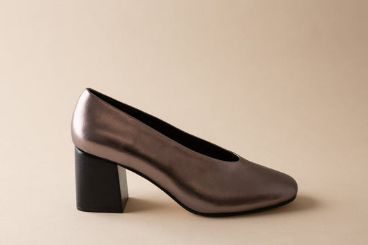 Salvador Metallic Heel