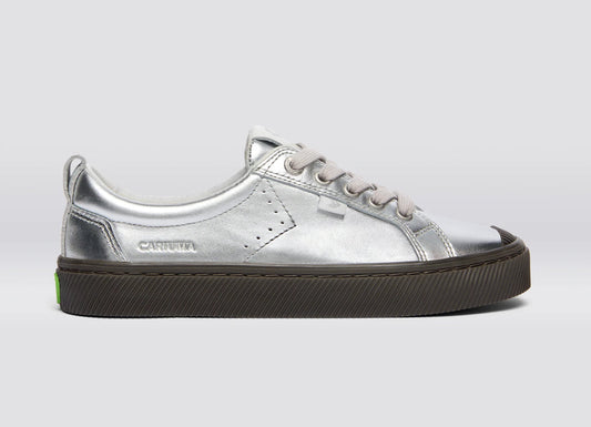 Women's Silver Metallic Oca Sneakers